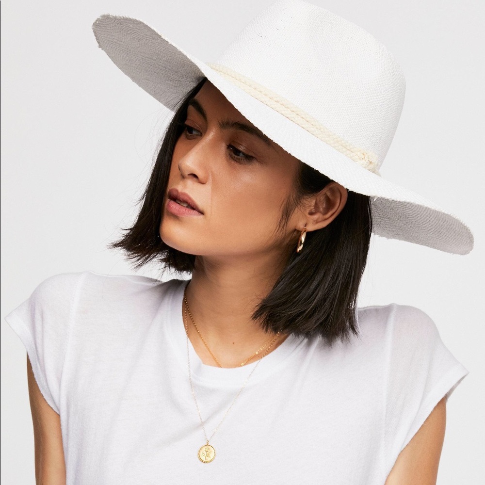 Free People Summer Breeze Straw Hat NWOT